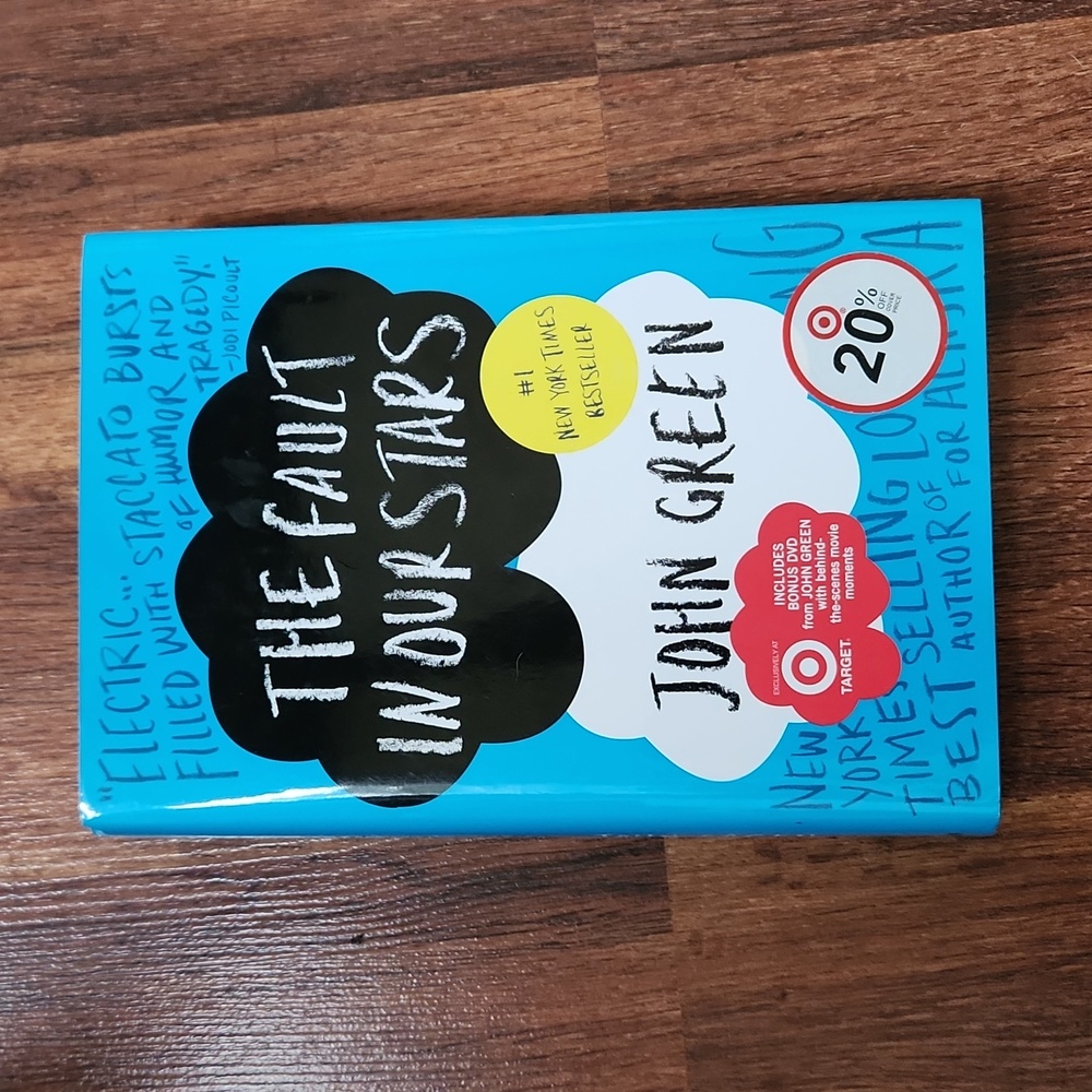 The Fault in Our Stars by John Green Hardback (includes Bonus DVD)